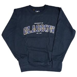 University of Glasgow Tartan Crewneck Size M